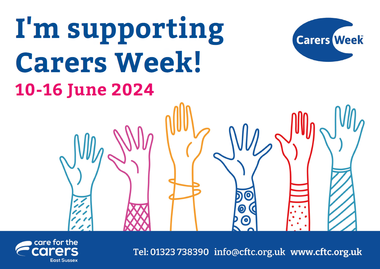 I'm Supporting Carers Week 2022 Poster